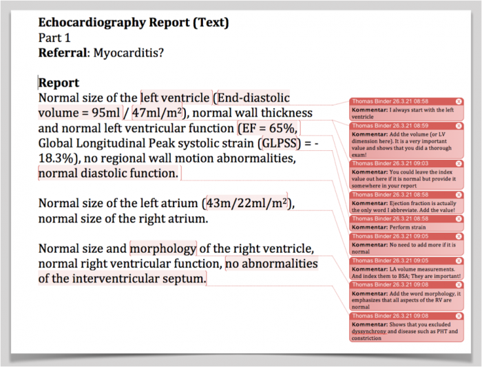 Echo Report Part 1