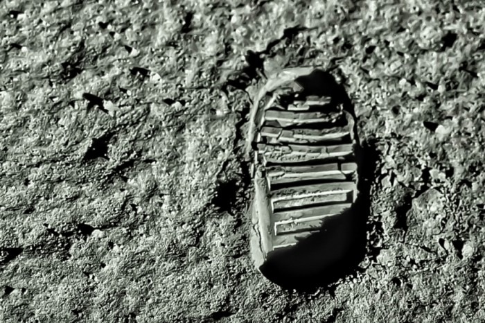 Buzz Aldrin Footstep Buzz Aldrin Footstep