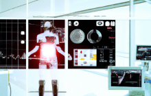 Robot in emergency room.