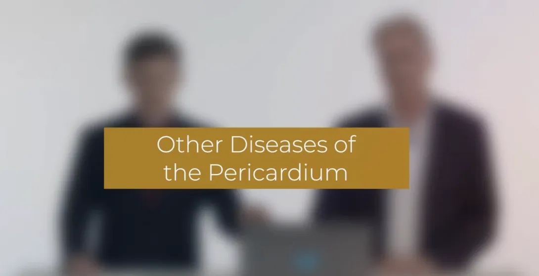 Other pericardial diseases