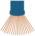 Curved array probe