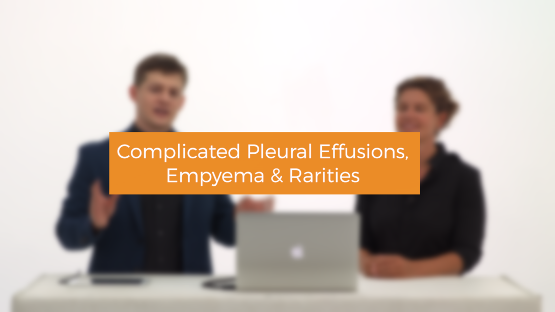 Complicated Pleural Effusions, Empyema & Raritites