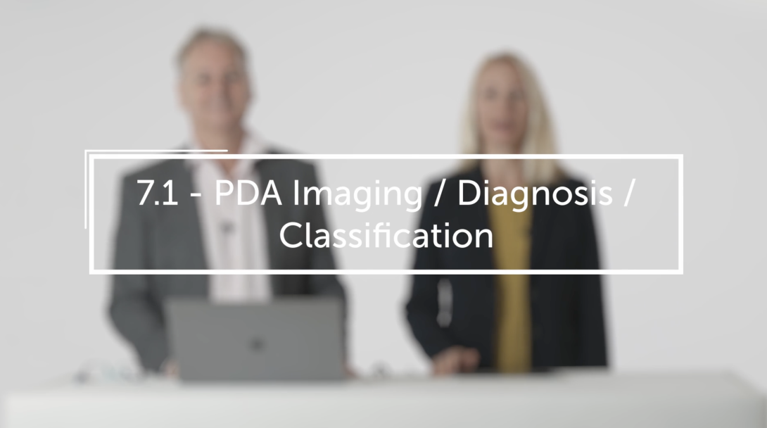 PDA Imaging / Diagnosis / Classification