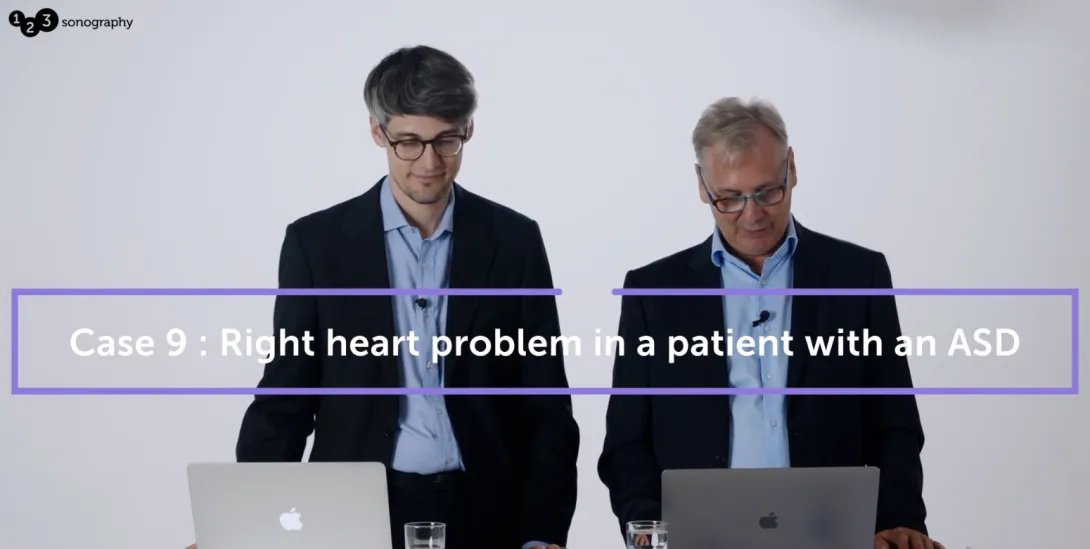 Right heart problem in a patient with an ASD