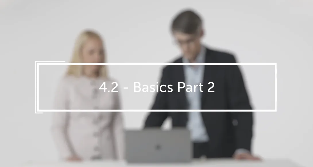 Basics Part 2
