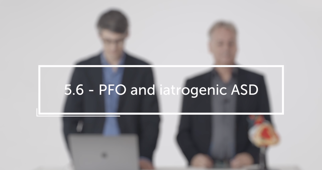PFO and iatrogenic ASD