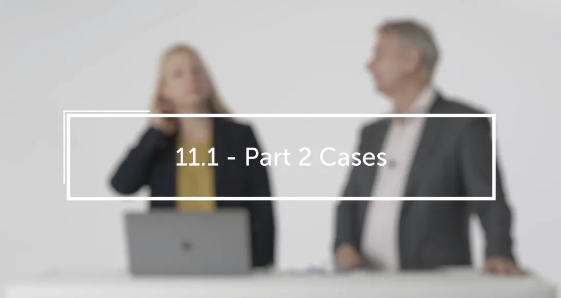 Part 2 Cases
