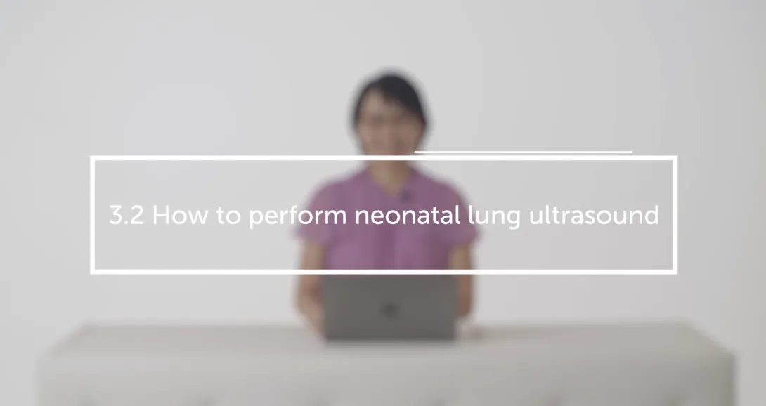 How to perform neonatal lung ultrasound