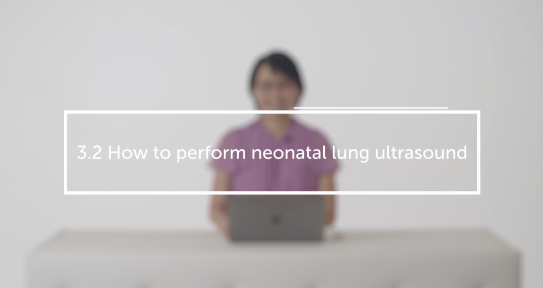How to perform neonatal lung ultrasound