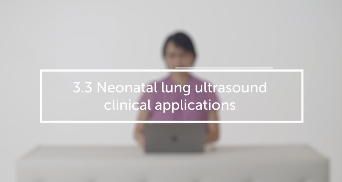 Neonatal lung ultrasound clinical applications 