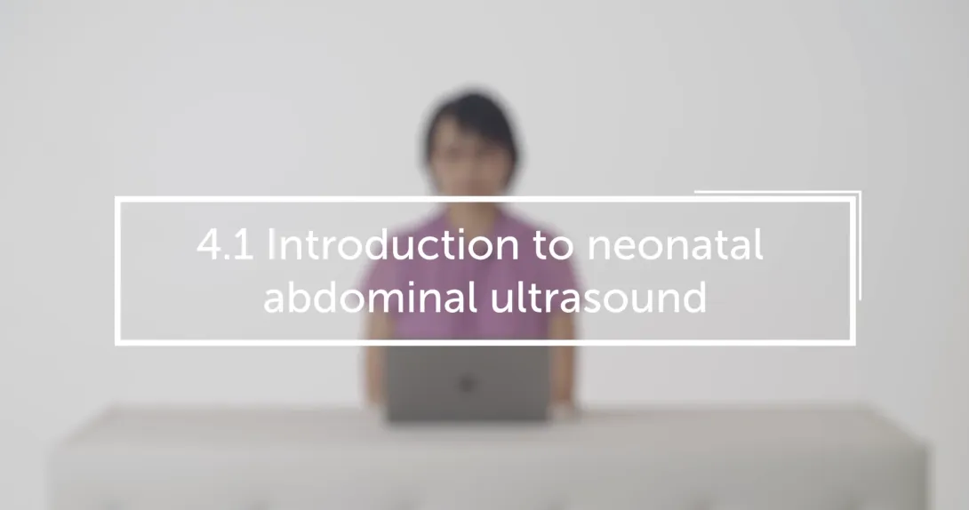 Introduction to neonatal abdominal ultrasound