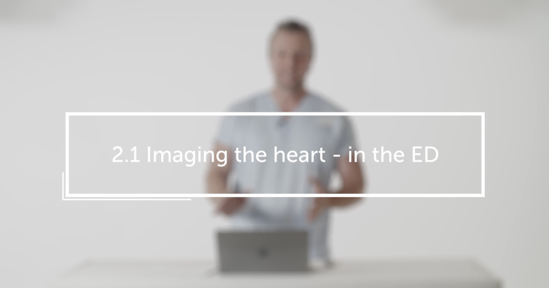 Imaging the heart - in the ED