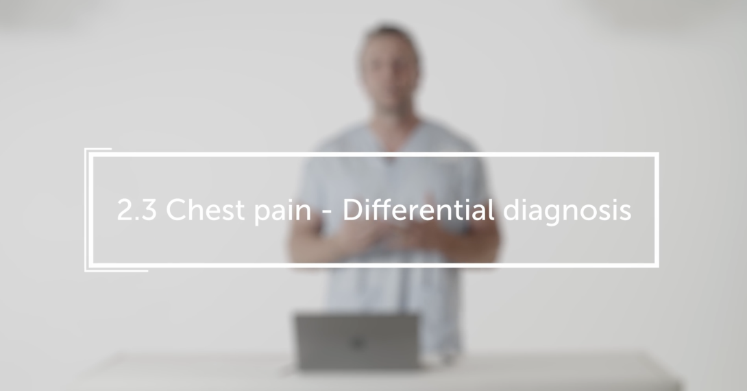 Chest pain - Differential diagnosis