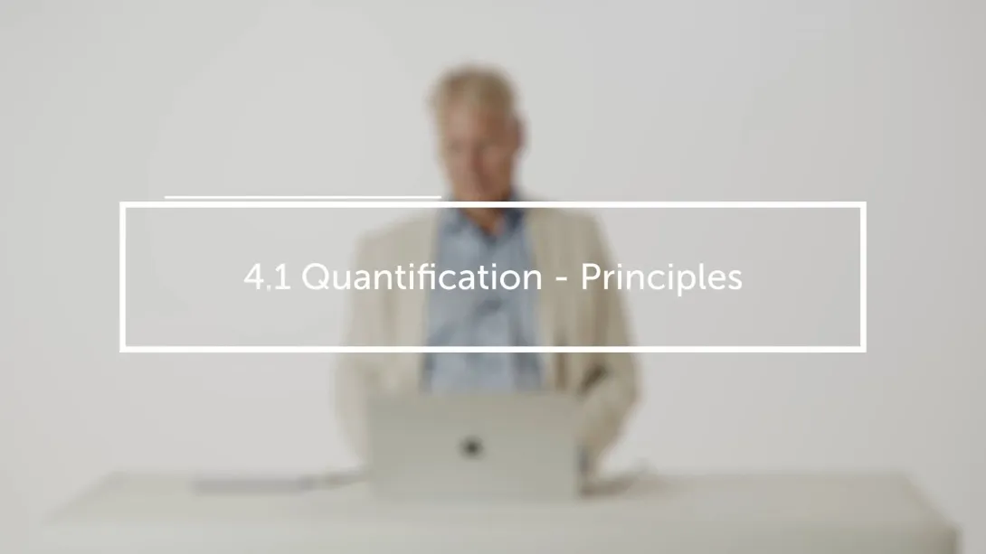 Quantification - Principles