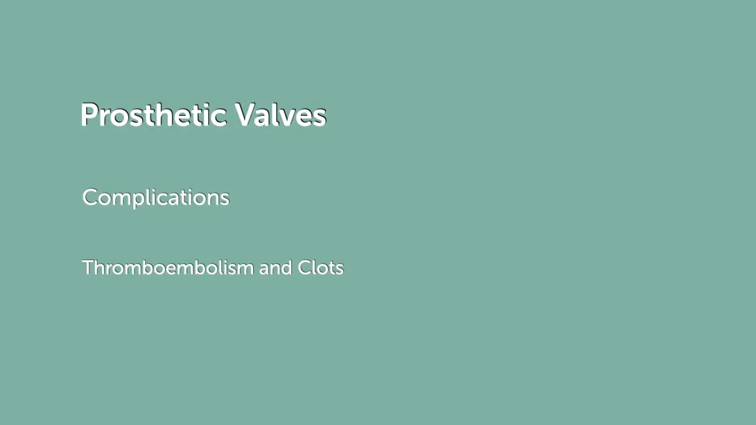 Thromboembolism and Clots