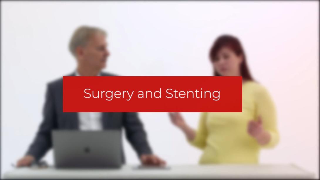 Surgery and Stenting
