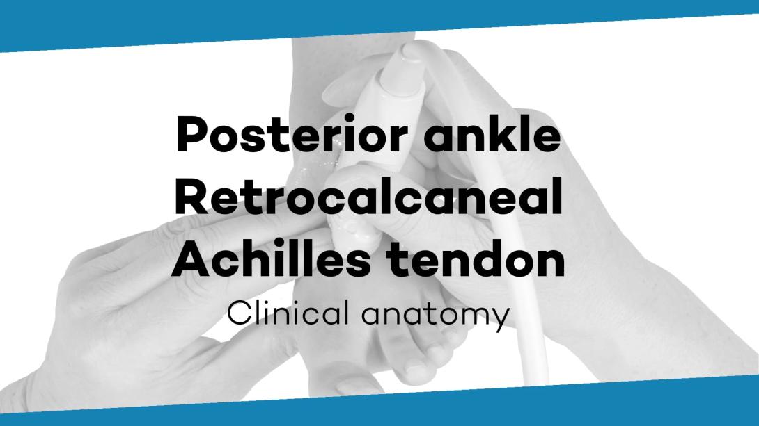 Achilles tendon retrocalcaneal