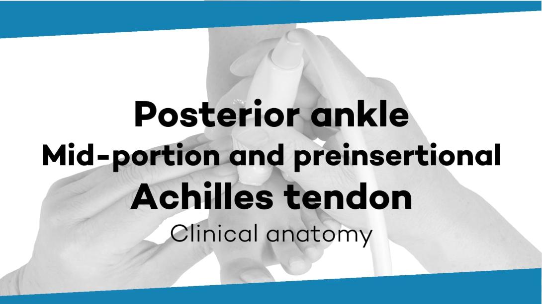 Achilles tendon pre-insertional and midportion