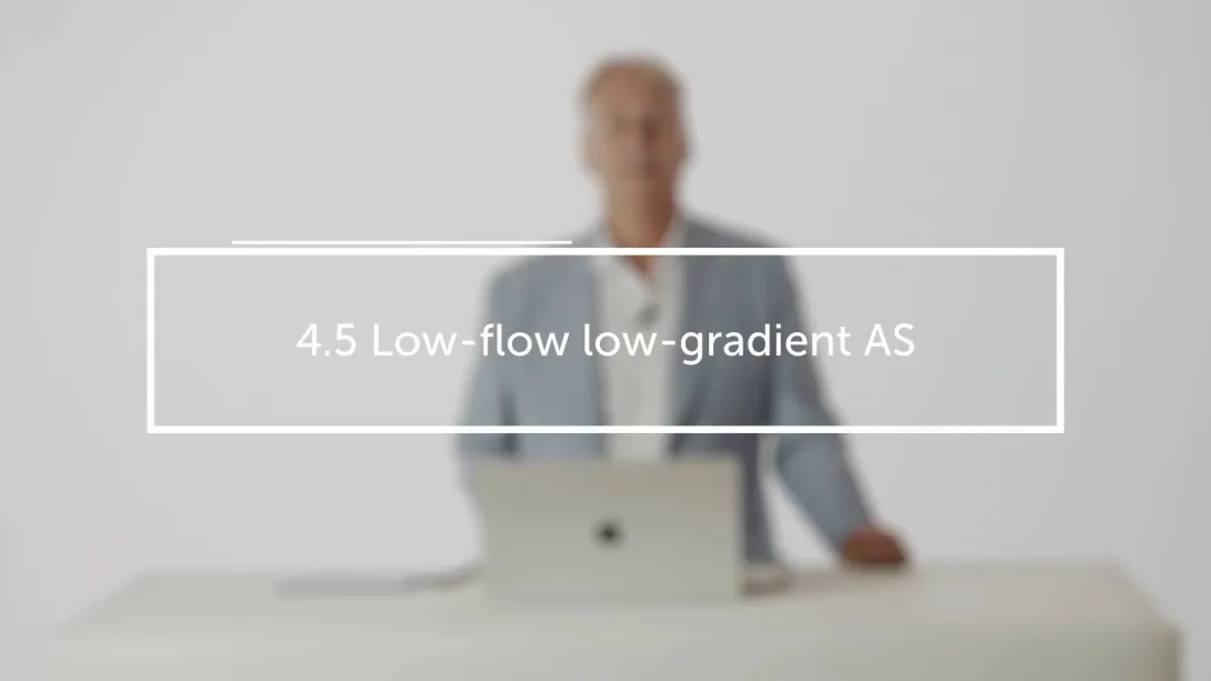 Low-flow low-gradient AS