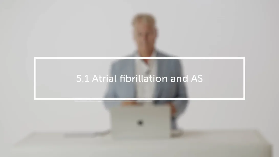 Atrial fibrillation and AS