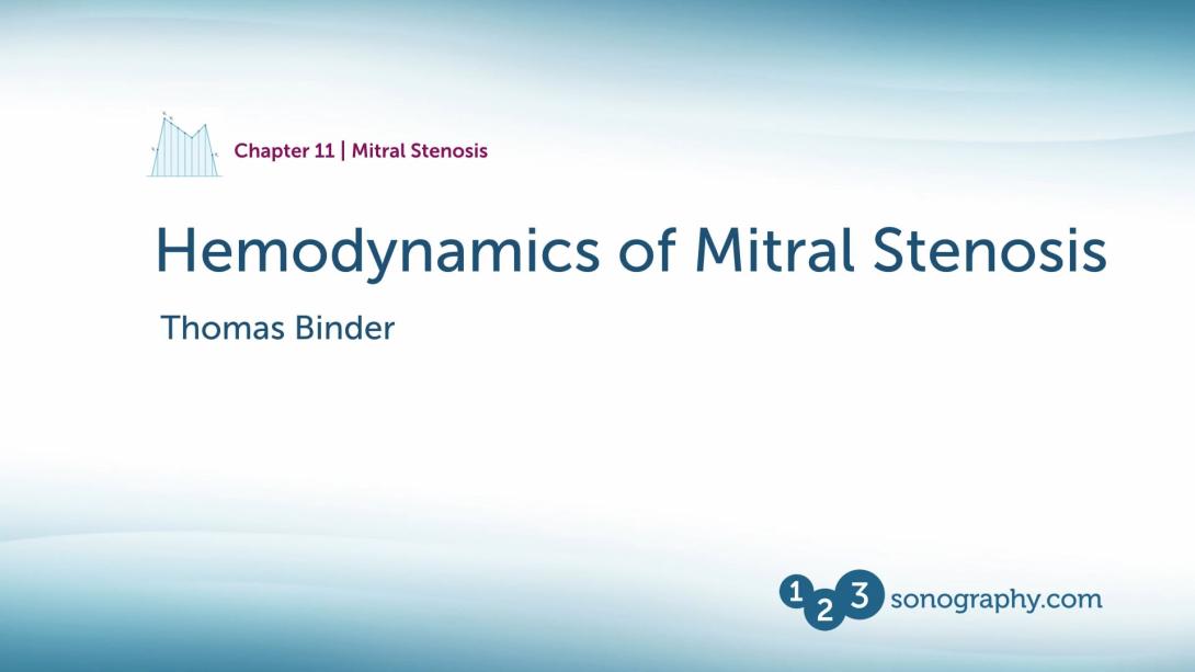 Mitral Stenosis - Hemodynamics