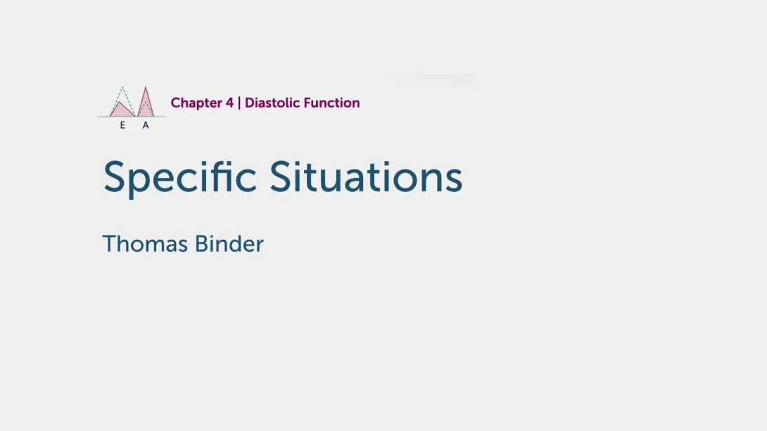 Specific situations