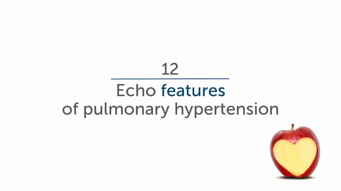 Pulmonary Hypertension - Diagnosis: Echo Features of PHT