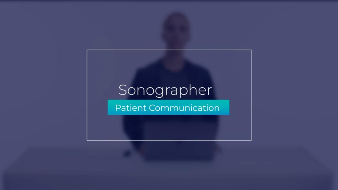 Sonographer-Patient Communication