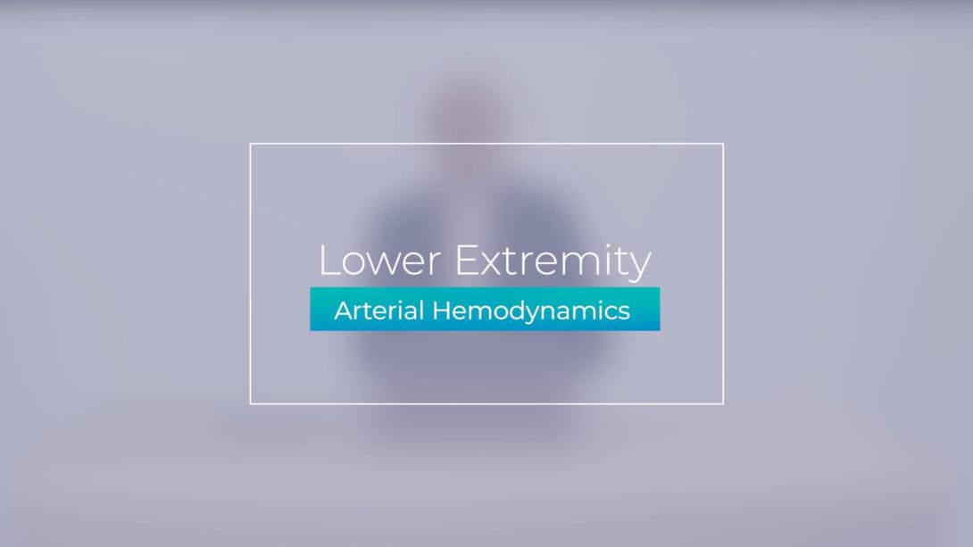Lower Extremity Arterial Hemodynamics