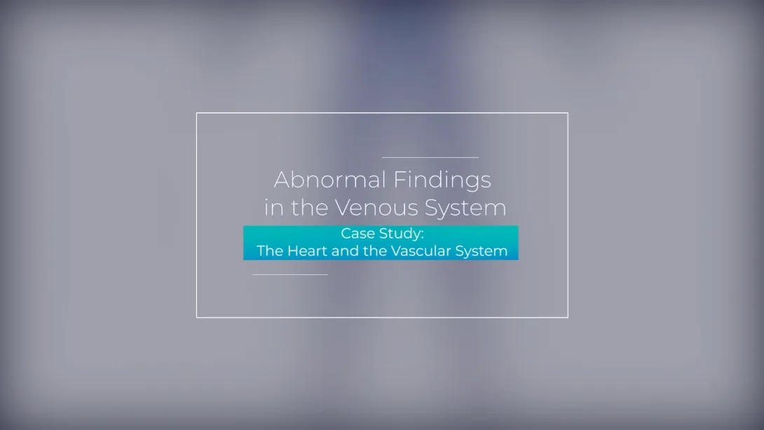 Case Study: The Heart and the Vascular System