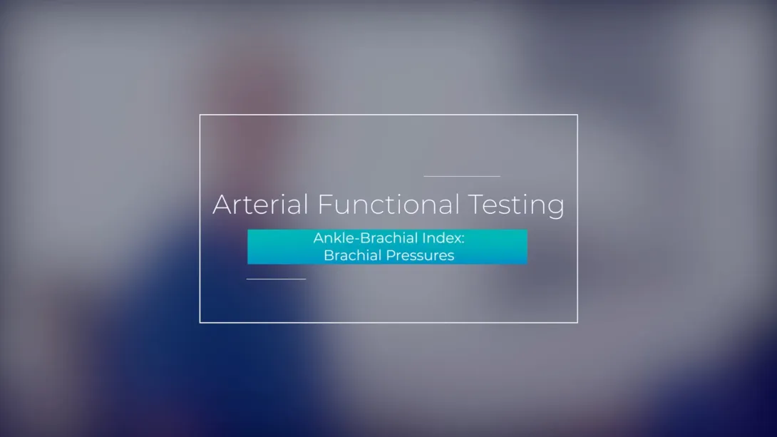 Ankle-Brachial Index: Brachial Pressures