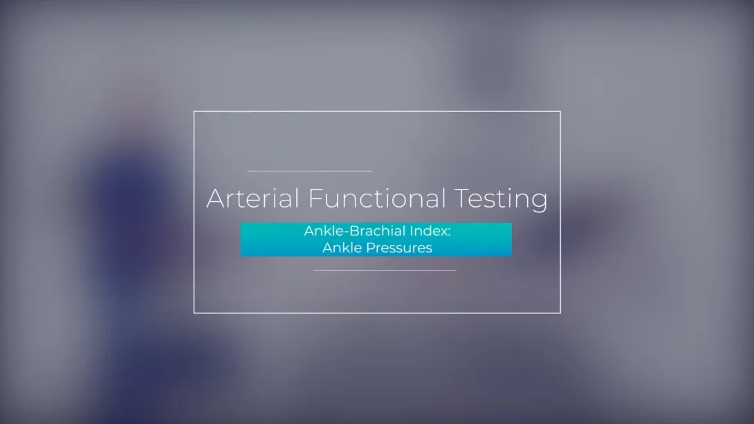 Ankle-Brachial Index: Ankle Pressures