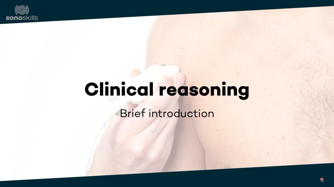 Brief introduction to clinical reasoning