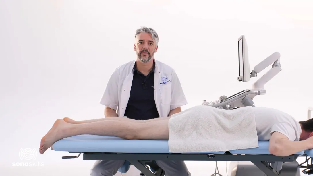 Knee joint, fabella, posterior horn lateral meniscus - hands-on LAX