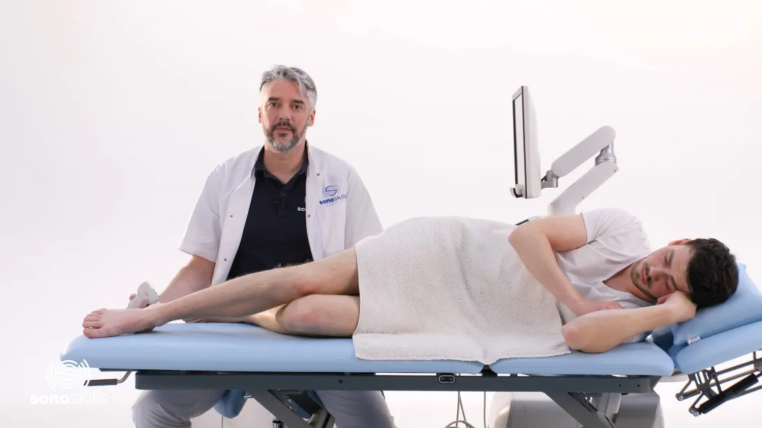 Lateral knee: Lateral collateral ligament, lateral meniscus - hands-on LAX
