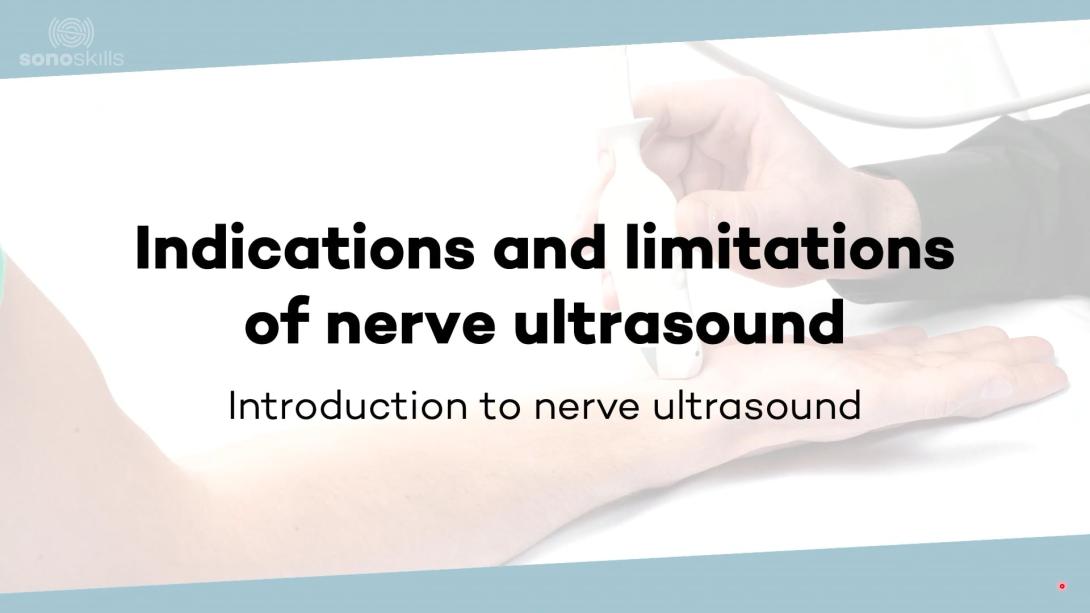 Indications and limitations of neuromuscular ultrasound