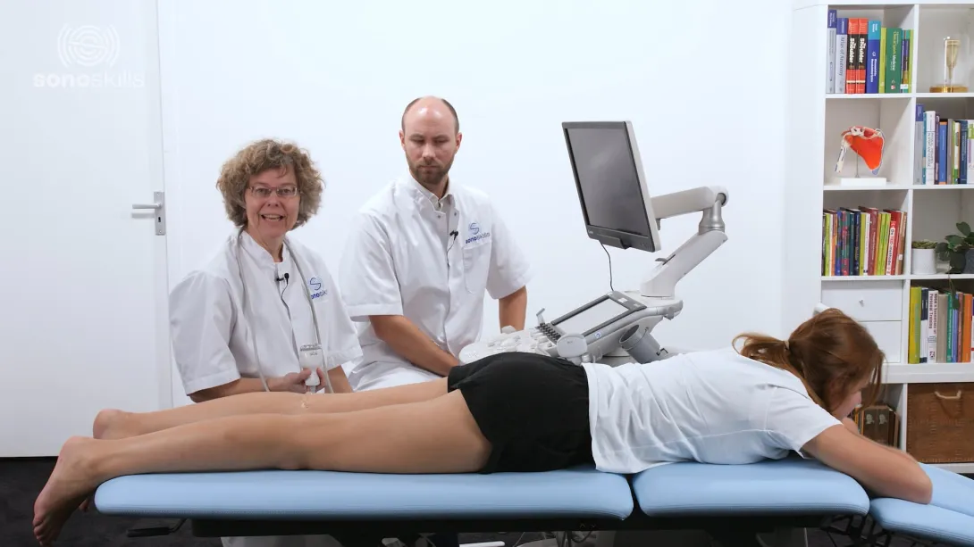 Fibular nerve in the knee and proximal lower leg for entrapment at the fibular head