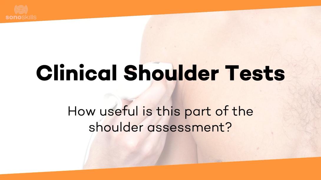 Clinical shoulder tests