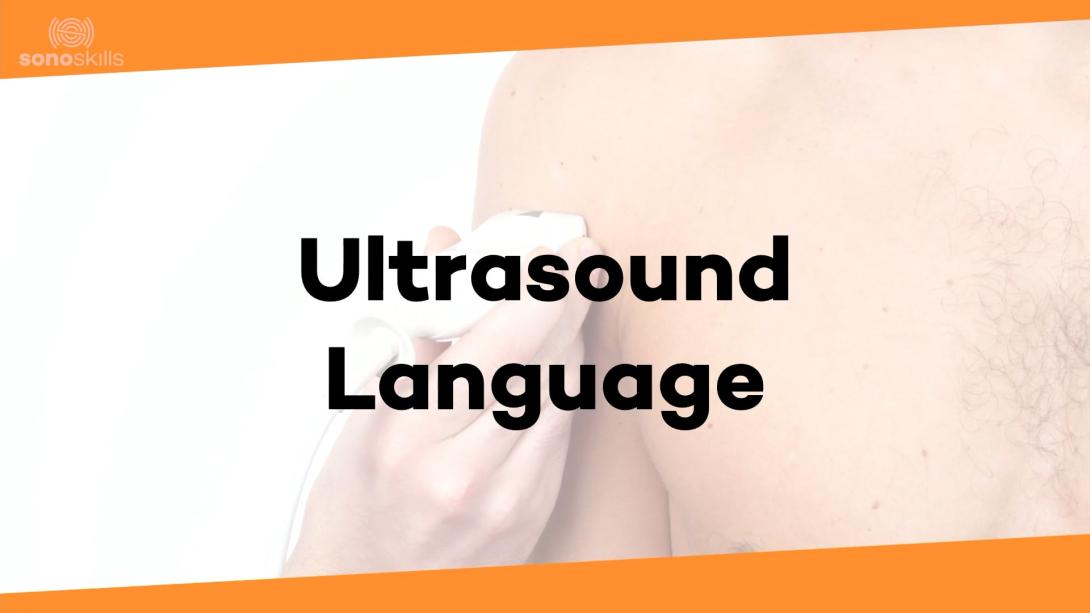 Ultrasound language