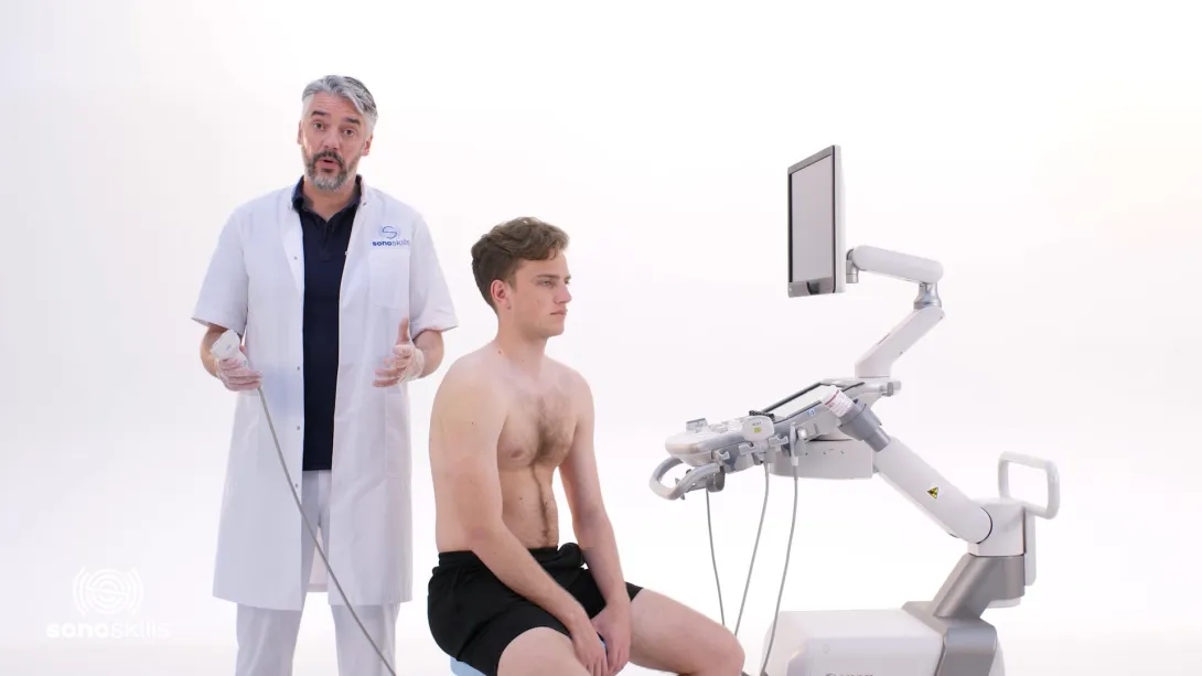 Supraspinatus muscle - hands on SAX LAX